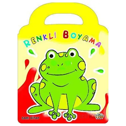 Sarı Kitap - Renkli Boyama - Kolektif - 0-6 Yaş Yayınları