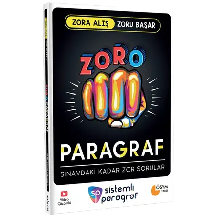 Sistemli Paragraf Tüm Sınavlar İçin Paragraf Zoro Soru Bankası