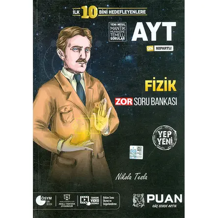 AYT Fizik Zor Soru Bankası Puan Yayınları