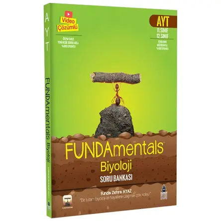 Fundamentals AYT Biyoloji Video Çözümlü Soru Bankası
