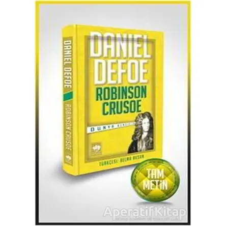 Robinson Crusoe - Daniel Defoe - Ötüken Neşriyat