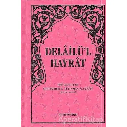 Delailül Hayrat (Pembe Kapak, Hafız Boy)