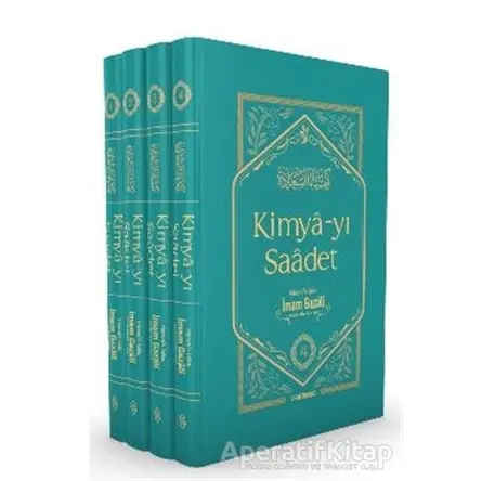 Kimya-yı Saadet 4 Cilt Kutulu - İmam Gazali - Semerkand Yayınları
