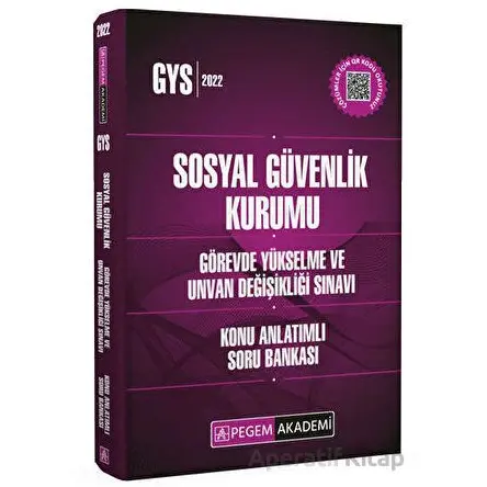 2023 Sosyal Güvenlik Kurumu Görevde Yükselme Ve Unvan Değişikliği Sınavları İçin Konu Anlatımlı Soru