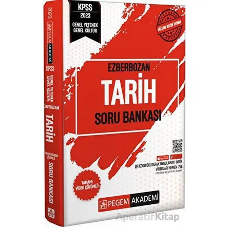 2023 Ezberbozan KPSS Genel Yetenek Genel Kültür Tarih Soru Bankası