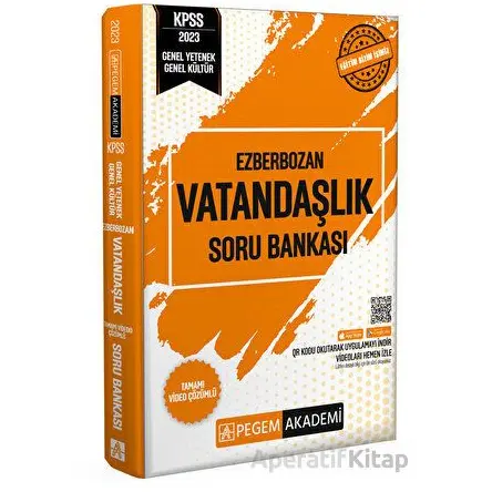 2023 Ezberbozan KPSS Genel Yetenek Genel Kültür Vatandaşlık Soru Bankası
