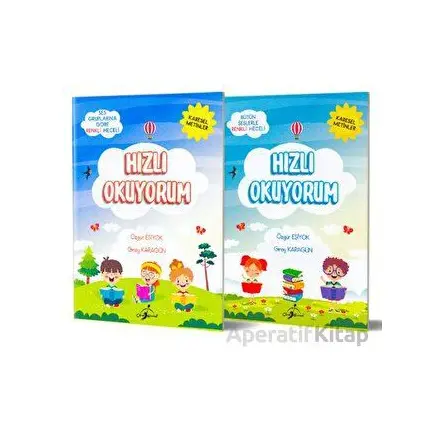 Hızlı Okuyorum Seti - 2 Kitap - Özgür Eşiyok - Çocuk Gezegeni