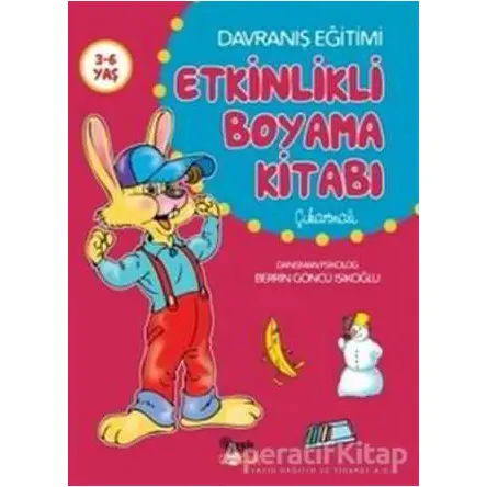 Etkinlikli Boyama Kitabı (Çıkartmalı) - Berrin Göncü Işıkoğlu - Nesil Çocuk Yayınları