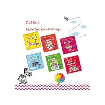 Cıvıl Cıvıl Eğitim Seti (6 Kitap Takım) - Elif Çubuk - Eğiten Kitap