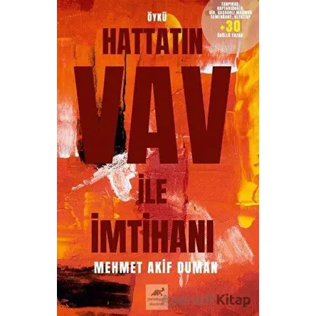 Hattatın Vav İle İmtihanı - Mehmet Akif Duman - Paradigma Akademi Yayınları