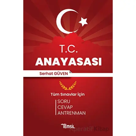 T.C Anayasası - Serhat Güven - Temsil Kitap