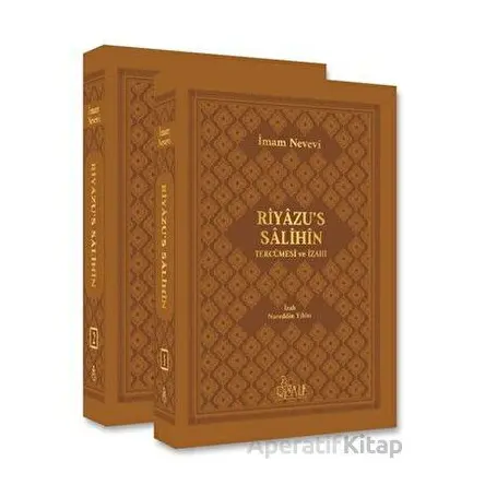Riyazsus Salihin Seti - (2 Kitap Takım) - İmam Nevevi - Risale Yayınları