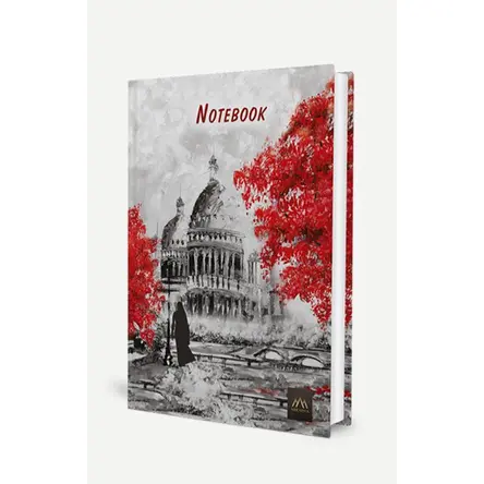 Bez Ciltli Çizgili Defter 18 - Koridor Yayıncılık