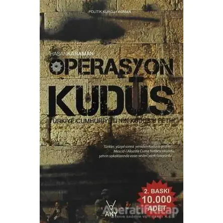 Operasyon Kudüs - Hasan Karaman - Aky Yayınları