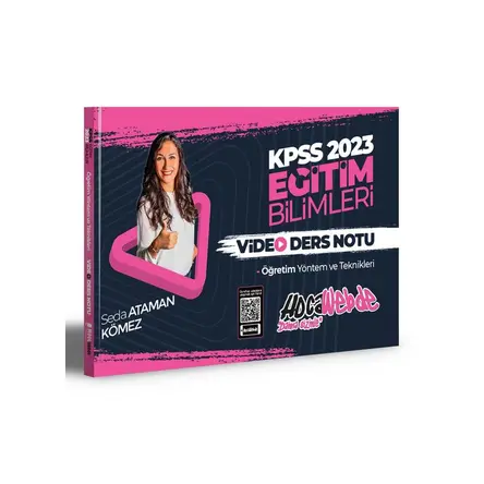 Hocawebde 2023 KPSS Eğitim Bilimleri Öğretim Yöntem ve Teknikleri Video Ders Notları