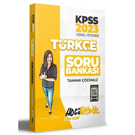 HocaWebde 2023 KPSS Türkçe Tamamı Çözümlü Soru Bankası