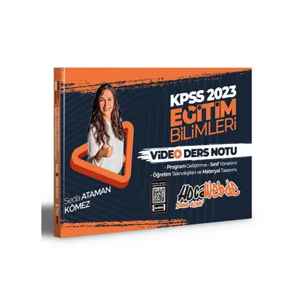 Hocawebde 2023 KPSS Eğitim Bilimleri Program -Sınıf Yönetimi -Öğretim ve Materyal Video Ders