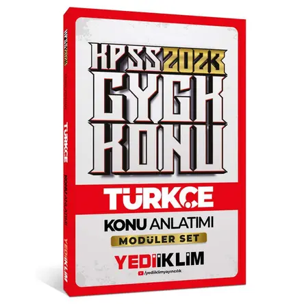 Yediiklim 2023 KPSS Genel Yetenek Türkçe Konu Anlatımı