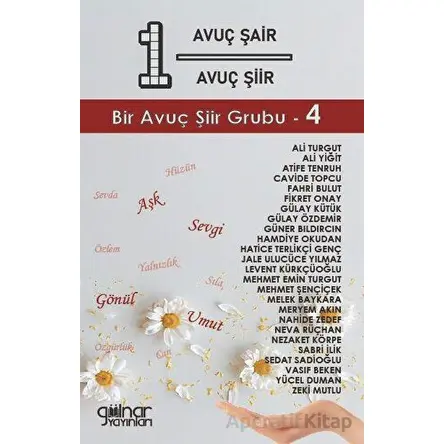 Bir Avuç Şair Bir Avuç Şiir Bir Avuç Şiir Grubu - 4 - - Kolektif - Gülnar Yayınları