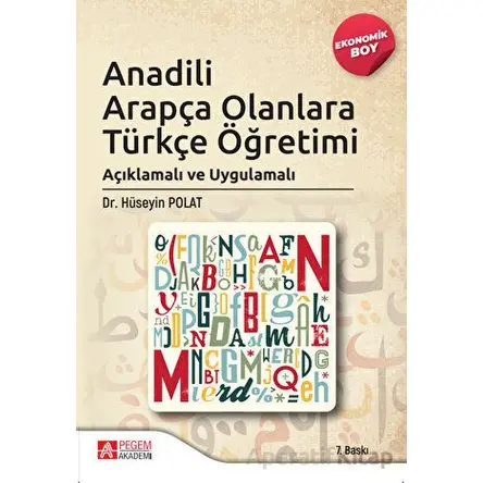 Anadili Arapça Olanlara Türkçe Öğretimi (Ekonomik Boy) - Hüseyin Polat - Pegem Akademi Yayıncılık