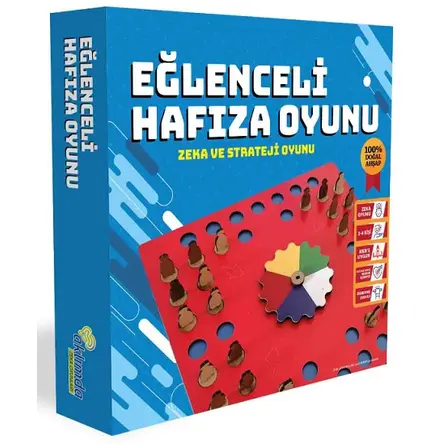 Eğlenceli Hafıza Oyunu (Ahşap) - Aklımda Zeka Oyunları