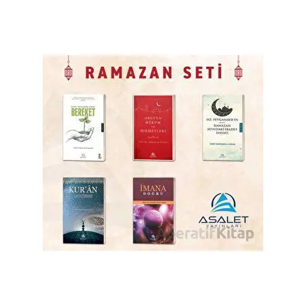 Ramazan Seti (5 Kitap) - Kolektif - Asalet Yayınları