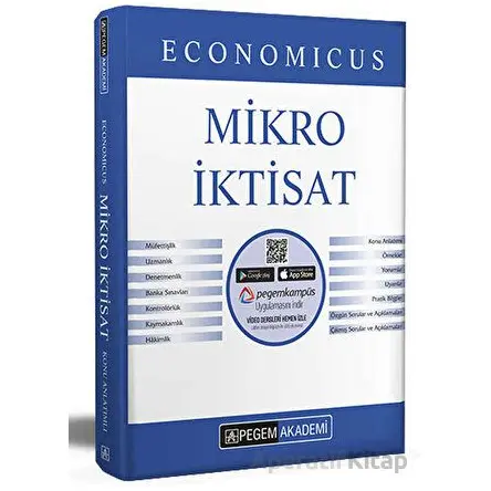 KPSS A Grubu Mikro İktisat Konu Anlatımlı - Kolektif - Pegem Akademi Yayıncılık