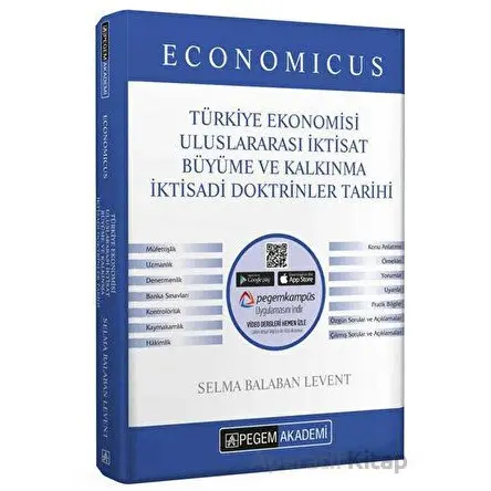 KPSS A Grubu Economicus Türkiye Ekonomisi, Uluslararası İktisat, Büyüme ve Kalkınma, İktisadi Doktri