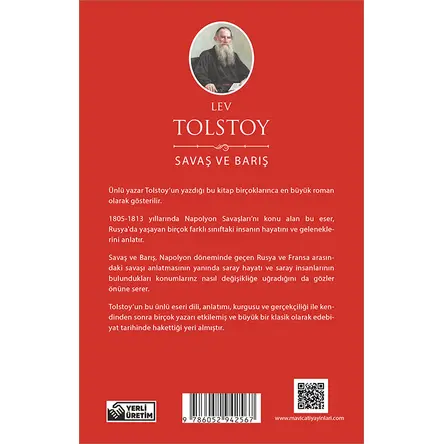 Savaş ve Barış - Lev Tolstoy - (Dünya Klasikleri) - Maviçatı Yayınları