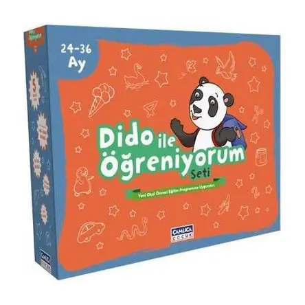 Dido İle Öğreniyorum Eğitim Seti 3 Yaş (24-36 Ay) - Çamlıca Çocuk