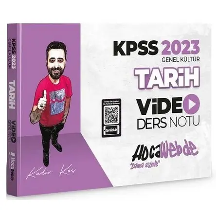 HocaWebde 2023 KPSS Tarih Video Ders Notu