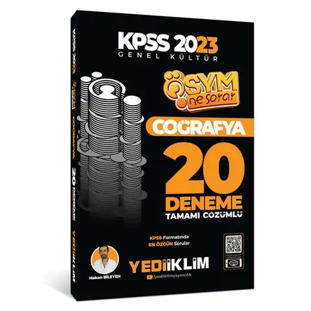 Yediiklim 2023 KPSS Genel Kültür Ösym Ne Sorar Coğrafya Tamamı Çözümlü 20 Deneme