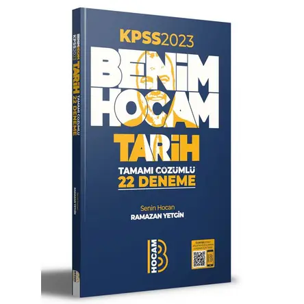 Benim Hocam 2023 KPSS Tarih Tamamı Çözümlü 22 Deneme