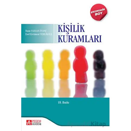 Kişilik Kuramları (Ekonomik Boy) - Banu Yazgan İnanç - Pegem Akademi Yayıncılık