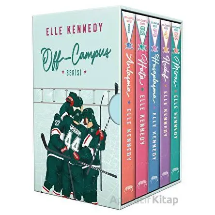 Off-Campus Serisi Kutu Set - 5 Kitap - Elle Kennedy - Yabancı Yayınları