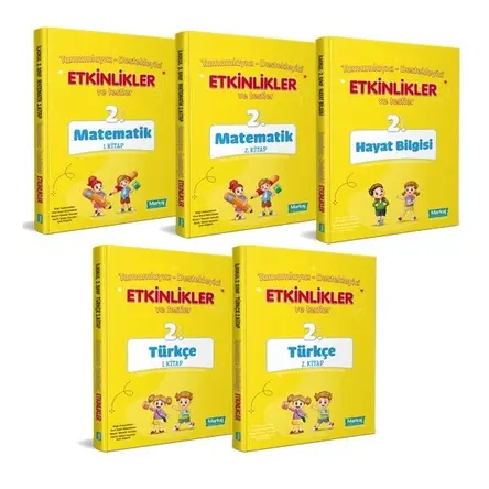 Markaj 2. Sınıf Tamamlayıcı-Destekleyici Etkinlikler ve Testler Seti