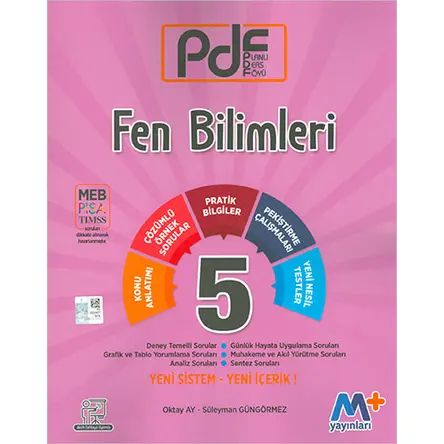 Martı 5.Sınıf Fen Bilimleri PDF Planlı Ders Föyü (Kampanyalı)
