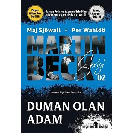 Duman Olan Adam - Martin Beck Serisi 2 - Per Wahlöö - Ayrıksı Kitap