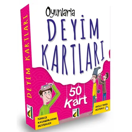 Oyunlarla Deyim Kartları - Kolektif - Damla Yayınevi