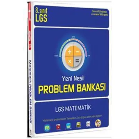 Tonguç Akademi 8. Sınıf LGS Matematik Problem Bankası