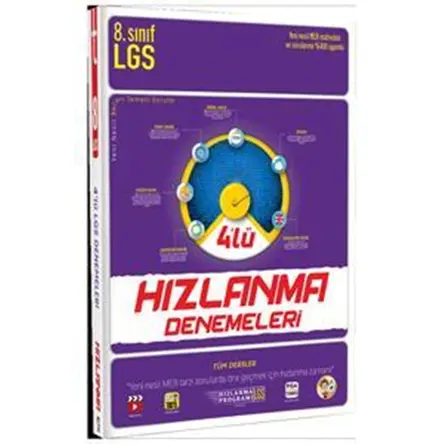 Tonguç Akademi 8, Sınıf LGS 4’lü Hızlanma Denemeleri