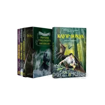 Profesör Challenger’ın Maceraları Seti (4 Kitap Takım) - Sir Arthur Conan Doyle - Ren Kitap