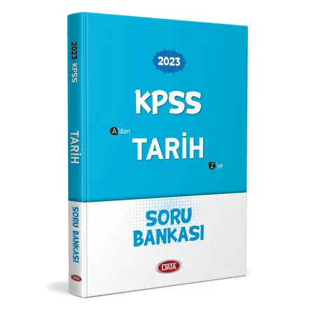 Data 2023 KPSS Tarih Soru Bankası