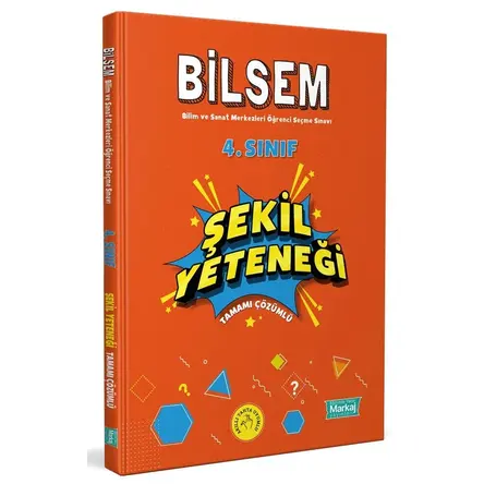 Markaj 4. Sınıf Bilsem Hazırlık Şekil Yeteneği Tamamı Çözümlü