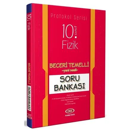Data 10. Sınıf Fizik Beceri Temelli Soru Bankası (Protokol Serisi)