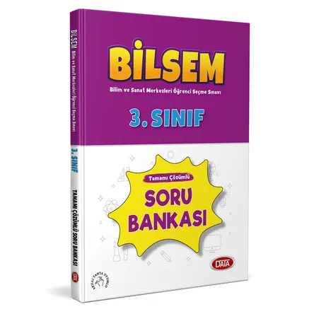 Data 3.Sınıf BİLSEM Tamamı Çözümlü Soru Bankası