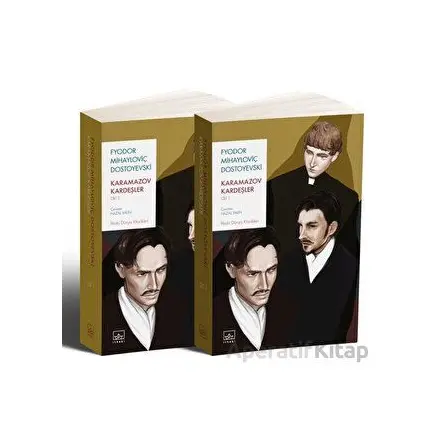 Karamazov Kardeşler (2 Cilt Takım) - Fyodor Mihayloviç Dostoyevski - İthaki Yayınları