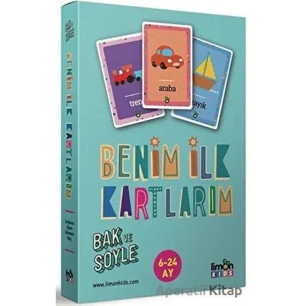 Benim İlk Kartlarım - Kolektif - limonKIDS