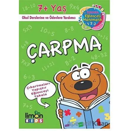 Çarpma - İlkokul Eğlenceli Matematik - Kolektif - limonKIDS