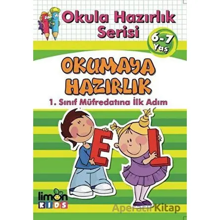 Okula Hazırlık Serisi 6-7 Yaş Okumaya Hazırlık - Kolektif - limonKIDS